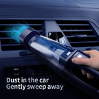 4 in 1 Car Vacuum Cleaner Powerful Vaccuming Tire Air Lighting Monitor Tire Pressure