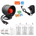 Wifi infrared induction anti-theft loudly alarm for shops, stores, and homes