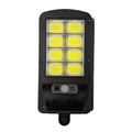 Solar Street Lig120hts With 3 Light Mode Waterproof Motion Sensor Security Lighting for Garden Patio Path Yard 8 graids