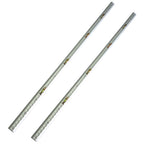 2Pcs 1.8M Sloped Edges Anchor Track 8 pcs Double Stud Fittings
