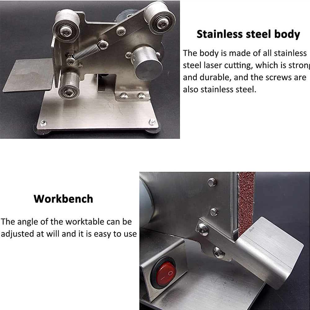 Belt Sander Grinder Polishing Grinding Mini Electric Multifunctional Home DIY