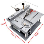 150W Mini Multi-function Table Saw Woodworking Household Mini Electric Saw