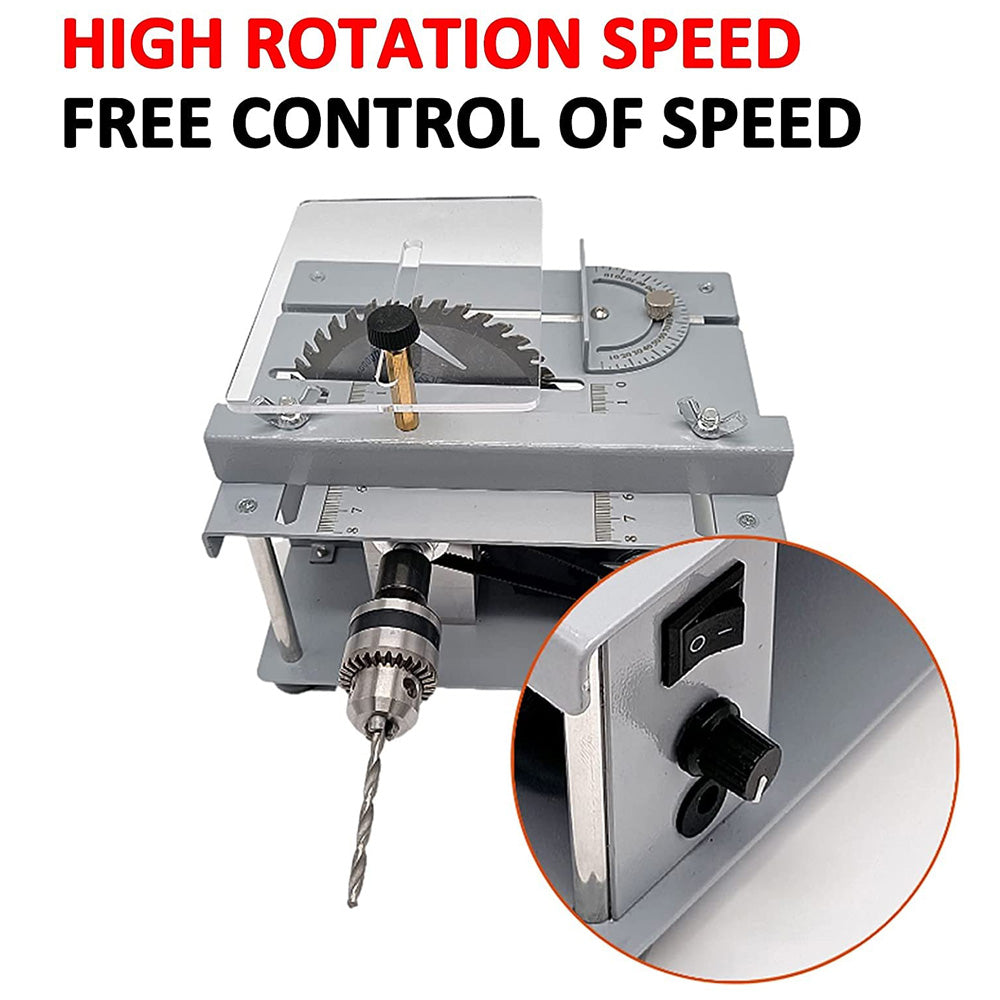 150W Mini Multi-function Table Saw Woodworking Household Mini Electric Saw