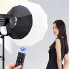 300W LED Photography Light 65cm Soft Mask 2.8 Meters Stand