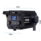 300W LED Photography Light 65cm Soft Mask 2.8 Meters Stand
