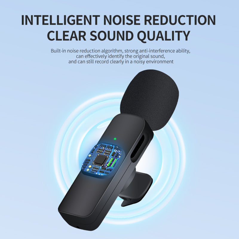 M22 Charging Box Wireless Microphone for type-c/lighting