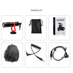  MG1 miniGun Direct Video Condenser Cardioid Microphone For Smartphones Camcorders DSLR