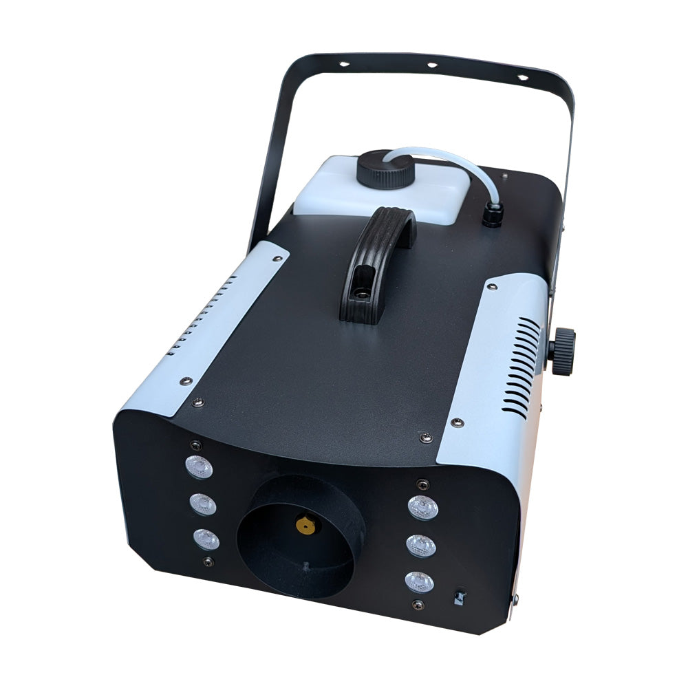 1500W 2.5L Tank Fog Machine 6 RGB LED Light DJ Show with Remote Control