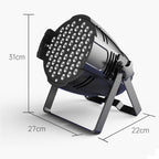 Professional LED Stage Light - RGB 54 x 3W Master-Slave Control