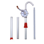 Hand Crank Pump Aluminum Alloy Manual Oil Pump  Inlet 32mm Outlet 25mm