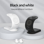 OJD-83 3 in 1 15W Magnetic Wireless Charger Desktop Charging Stand  for iPhone  Apple Watch AirPod