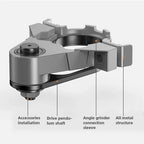 Oscillating Multi Saw Adapter Change Angle Grinder into Trimming Machine