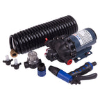 DC 12V 20LPM &nbsp;70PSI deck wash mini bike car wash water pump kit