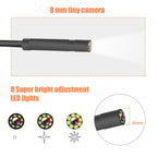 P40 8mm Single  Lens Industrial Endoscope 1080P HD 4.3 LCD  With 10m Hard Wire