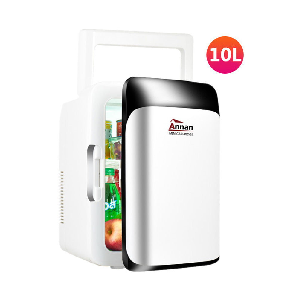10L mini Portable car refrigerator Home Fridge Food Cooler Keep Warm