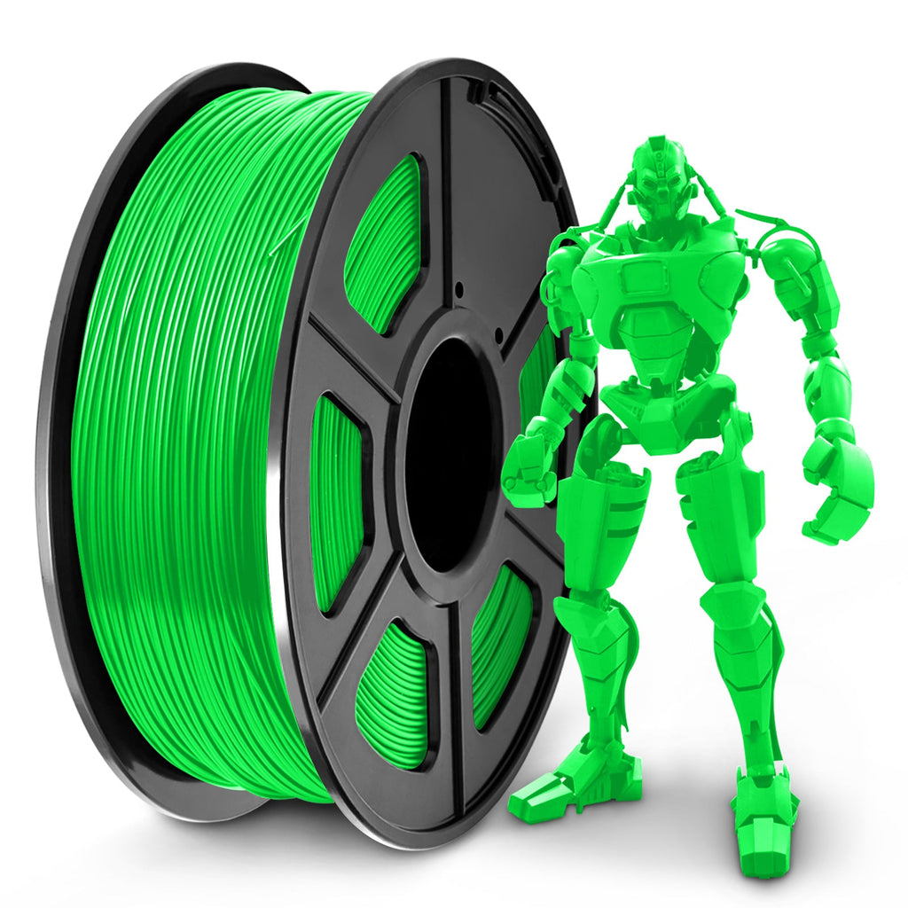 PLA+ 3D Filament 1.75mm Green 1KG/Roll