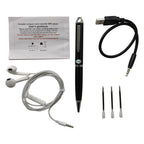 Q90B 64GB Digital Recording Writing Pen Voice Recorder Device Audio  Earphone