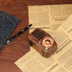 R-919 FM Bluetooth TF Card AUX Portable Vintage Radio Speaker