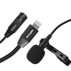 RL3 PRO Lavalier Microphone for Smartphones iPad and iPod touch