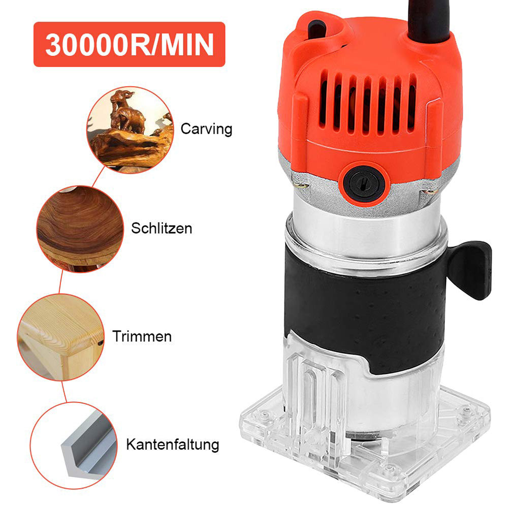 Trimming Machine  Router Tool  Edge Mill Wood Surface Treatment of Curve Cutting