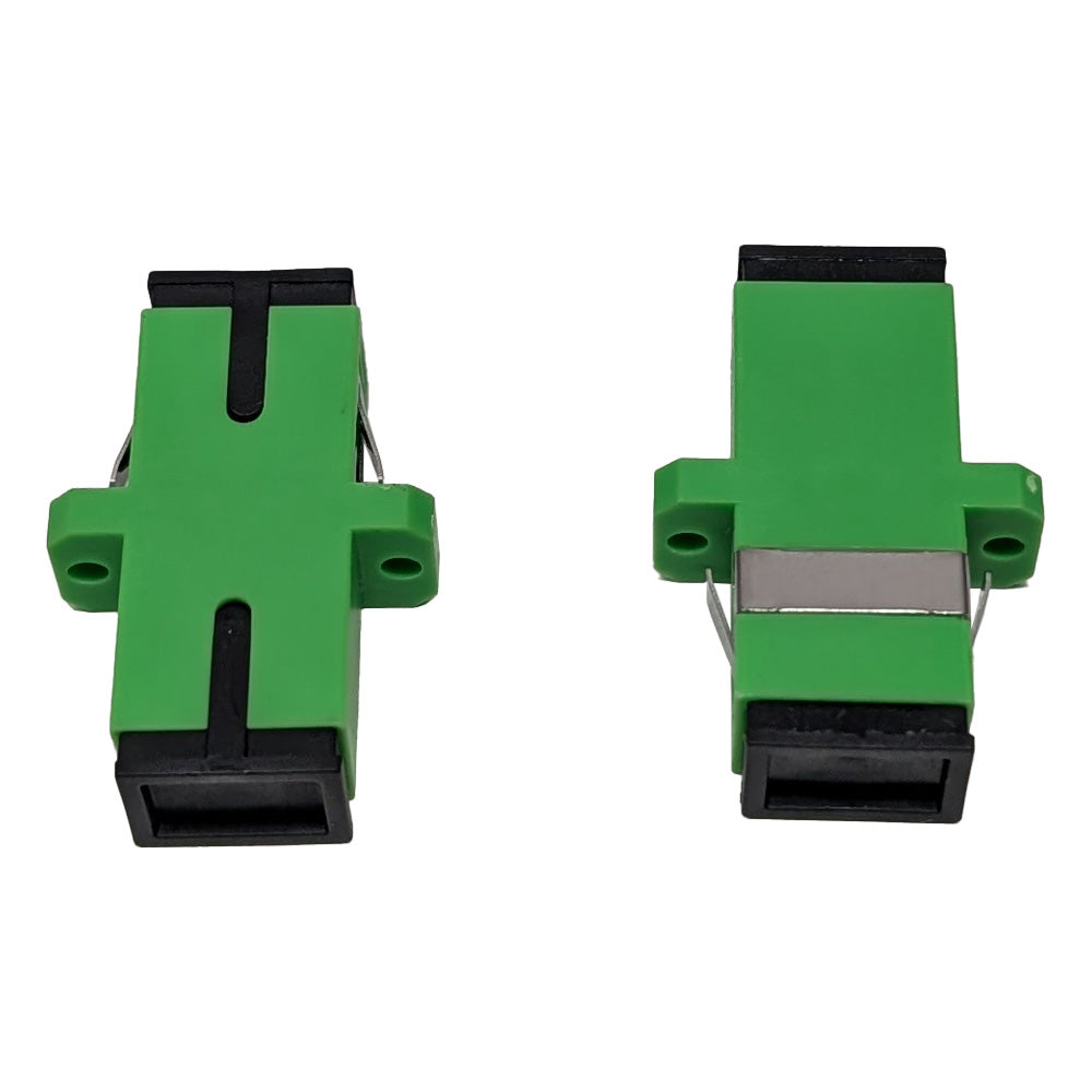 50 PCS SC/APC Single Mode Optical Fiber Connector Flange Head Coupler