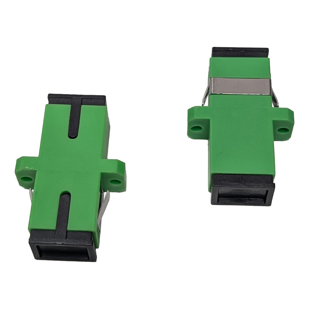 50 PCS SC/APC Single Mode Optical Fiber Connector Flange Head Coupler