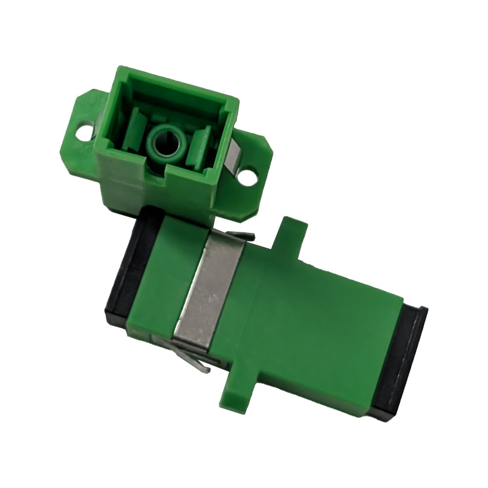 50 PCS SC/APC Single Mode Optical Fiber Connector Flange Head Coupler