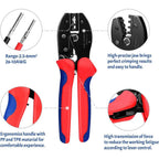 Solar Crimping Tool Kit Cable Connector 6pcs Male Female Solar Connector