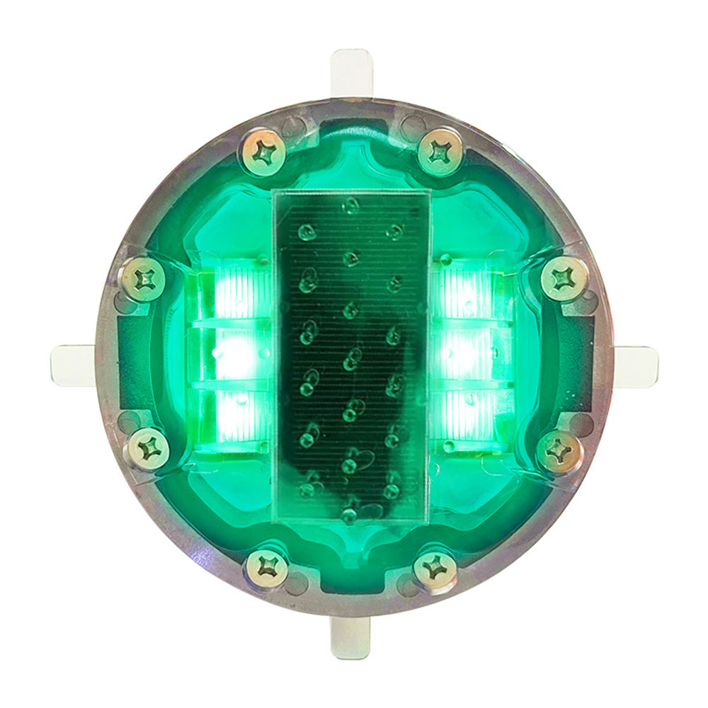 Solar Traffic Light, &nbsp;LED Dock Traffic Lights, Road Signs Warning Light Green