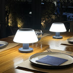YH1901 Outdoor Modern Home Garden Decor Solar Rechargeable Cordless Table Lamp