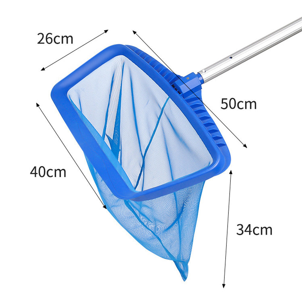 19.69in Pool Set Leaf Shovel Pool Spa Scoop Skimmer Rake Leaf Skimmer Net