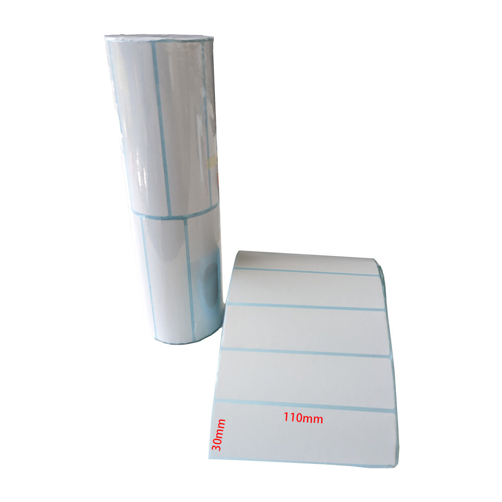 1 Roll 110x30 mm 500pcs High-Quality Direct Thermal Labels