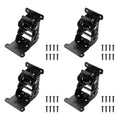 4pcs 0-90-180 Degree Folding Table Leg Brackets Self Lock Hinges