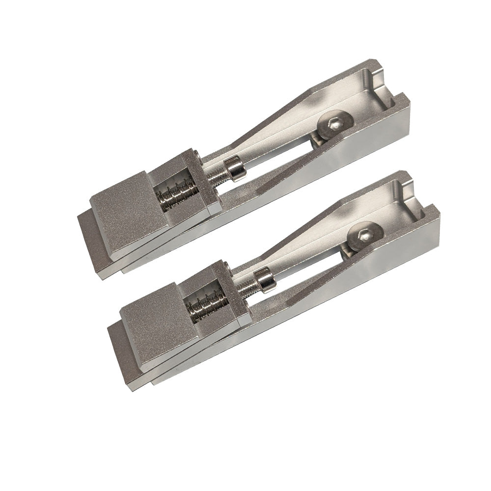 2PCS CNC Router Vise Low Profile Aluminum Toe Clamp