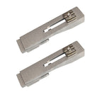 2PCS CNC Router Vise Low Profile Aluminum Toe Clamp