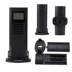 TS-6210 Multifunctional Wireless Thermometer Hygrometer Alert Clock Calendar