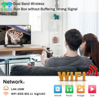 6K 4GB+64G  TV Box Voice Assistant 6K 3D Wifi 2.4G&5.8G Media player
