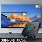 6K 4GB+64G  TV Box Voice Assistant 6K 3D Wifi 2.4G&5.8G Media player