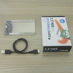 USB 3.0  2.5 Inch HDD External case Transparent Hard Disk Box