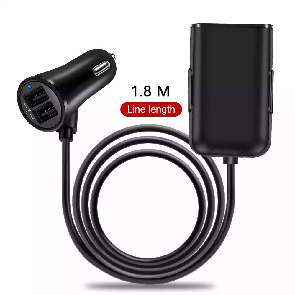 8A Quick Charge 3.0 4 in 1 Car Charger