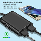 8A Quick Charge 3.0 4 in 1 Car Charger