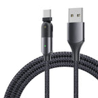 Rotating Elbow USB to Type-C 1.2m Mobile Phone Charger Cable