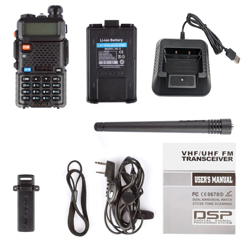 UV-5R 5W Dual Band Radio