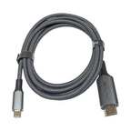 2m USB-C to HDMI Cable 8K@60Hz 4K@120Hz Type C to HDMI-Compatible HDTV Cable