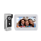Smart WiFi Video Intercom 7 inch Touch Screen 1080P Waterproof Doorbell Camera