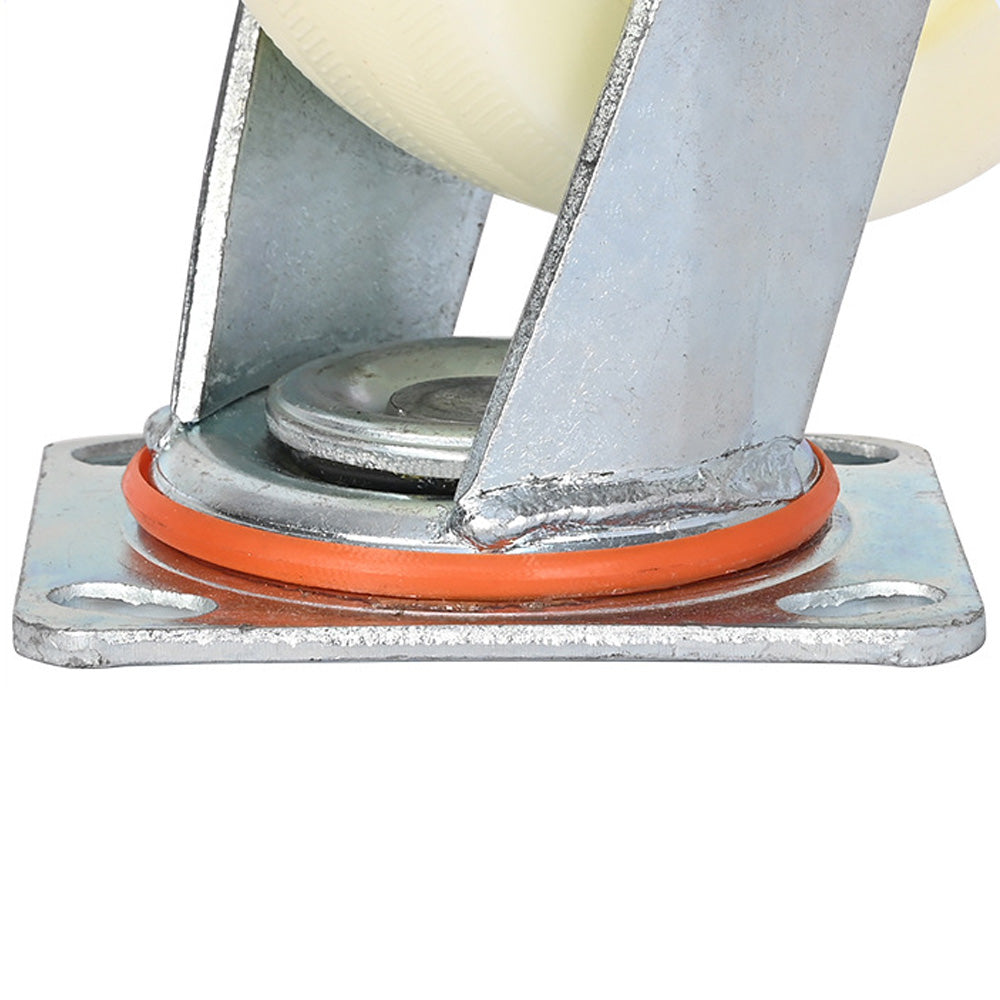 4 pcs 6-inch 150mm Extra Heavy Duty Industrial Swivel Castors with Nylon Wheel