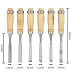 12 Piece Wood Carving Hand Chisel Tool Set