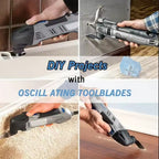 24 Pcs Oscillating Saw Blades High Speed Steel Oscillating Multitool Blades Set