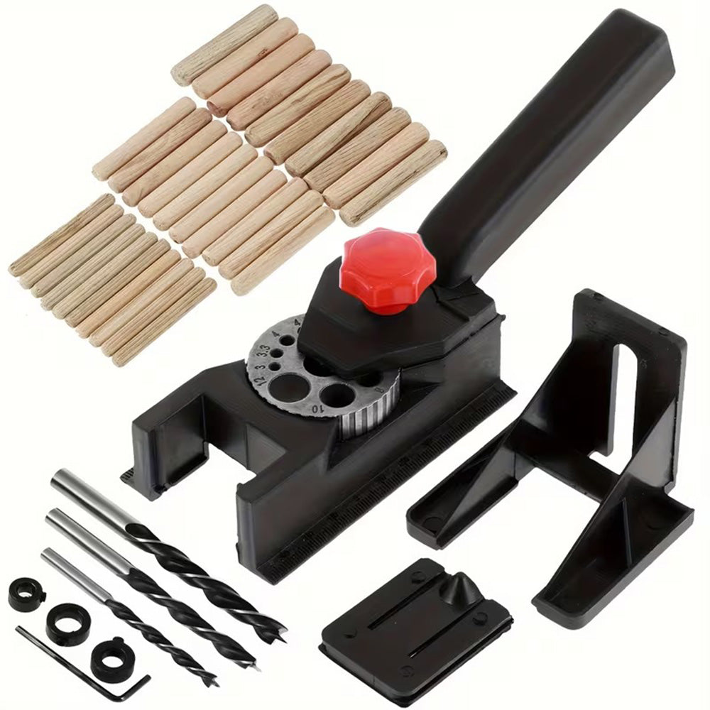 3-12mm Hole Woodworking Drilling Positioning Limit Fixture DIY Woodworking 38pcs