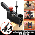3-12mm Hole Woodworking Drilling Positioning Limit Fixture DIY Woodworking 38pcs